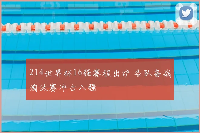 214世界杯16强赛程出炉 各队备战淘汰赛冲击八强